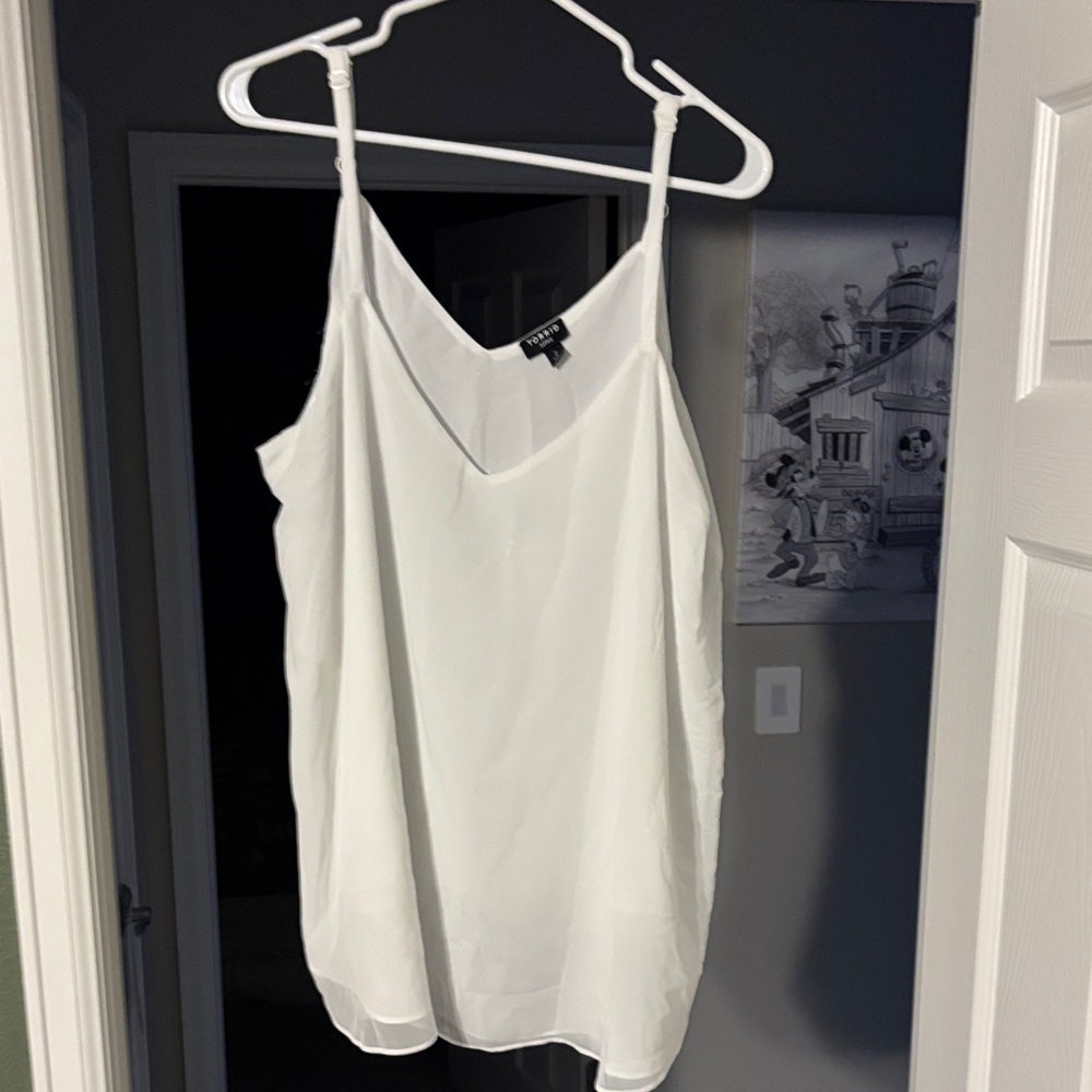 Torrid Classic White Camisole